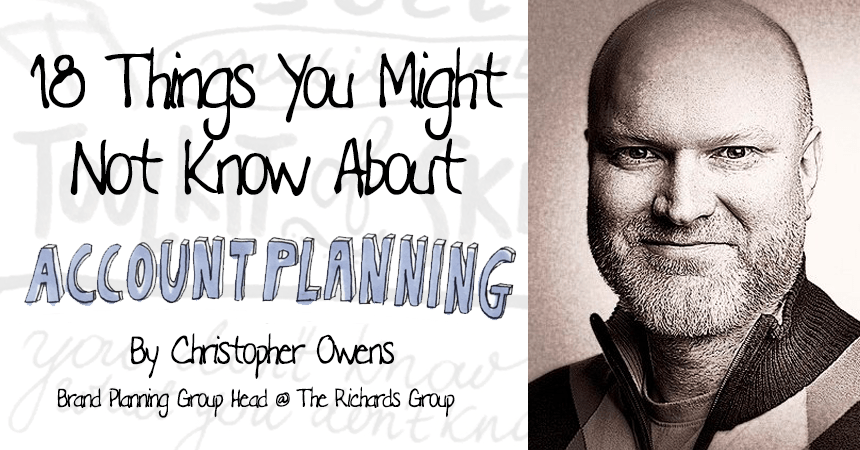 18 things account planning