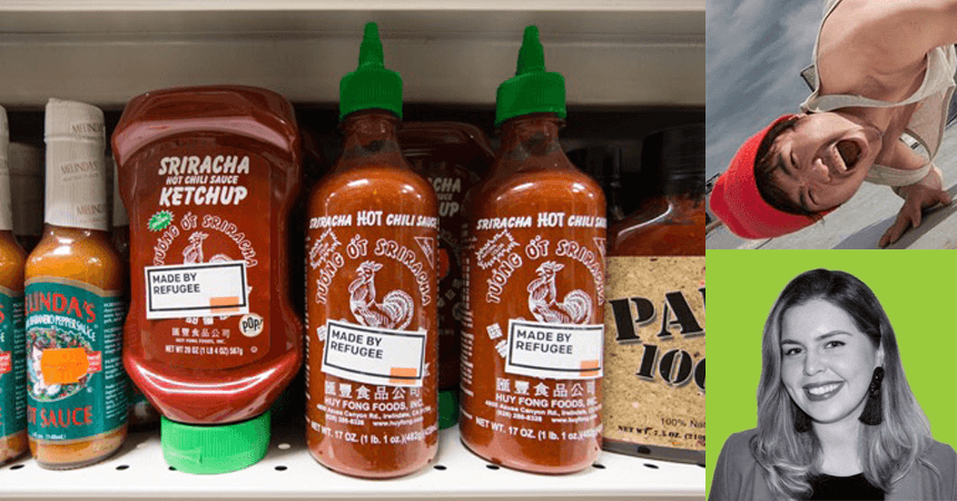 Clockwise From Right: Kien, Jillian and Sriracha, Founded by David Tran—Vietnamese Refugee